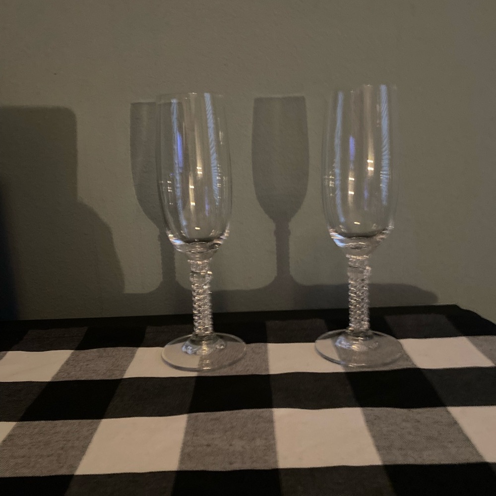 Pair of Champagne Flutes